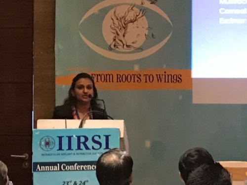 At the IIRSI conference 2017